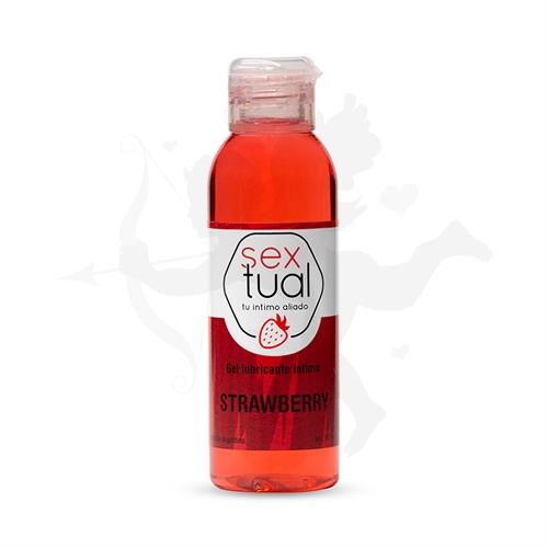 Gel estimulante sabor frutilla 80 ml